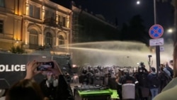 GEORGIA - protest water cannon