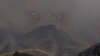 Ukraine -- Rescue workers fighting fire in Sumy region after a Russian strike, 15May2025 